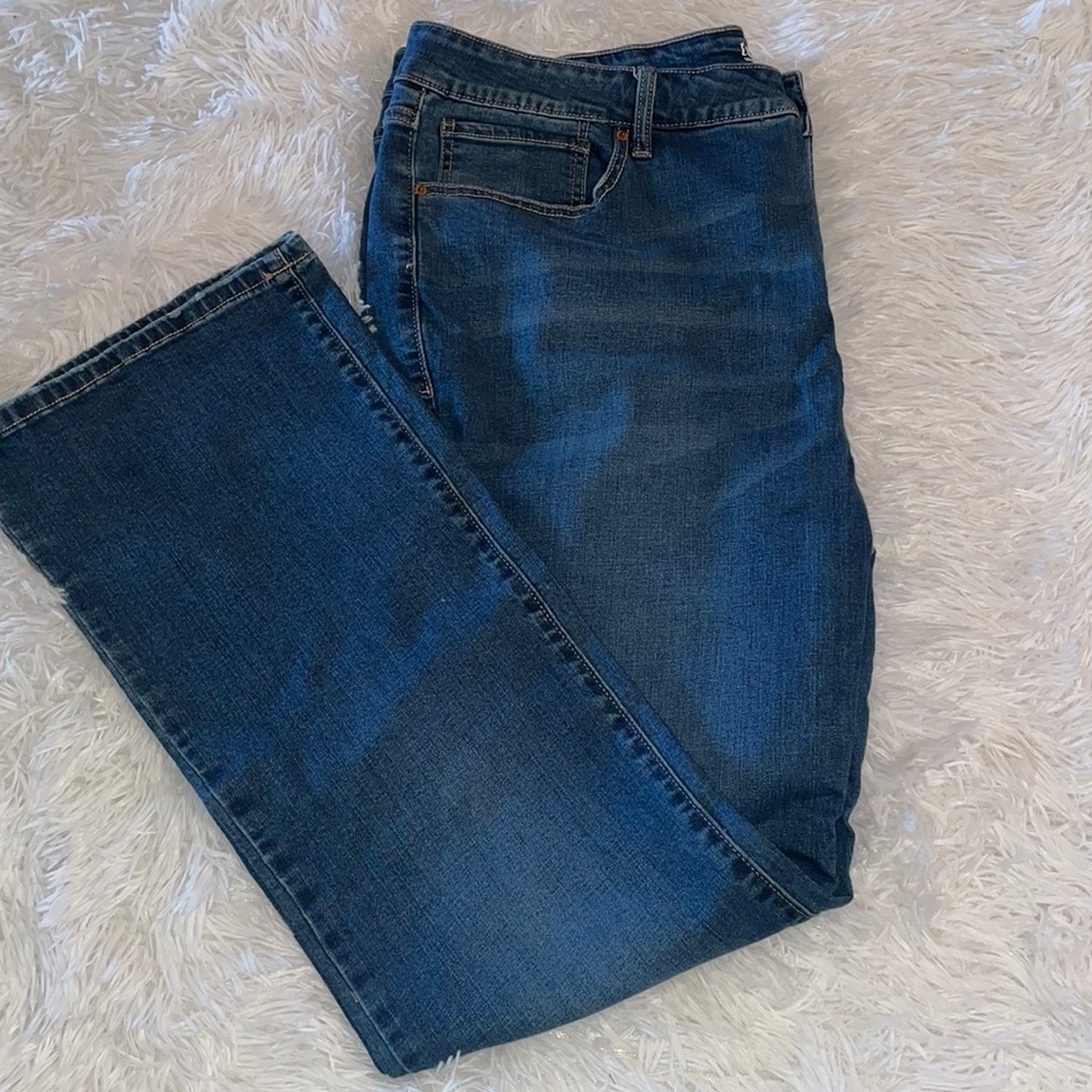 Size 18W Women’s stretch jeans Terra Sky